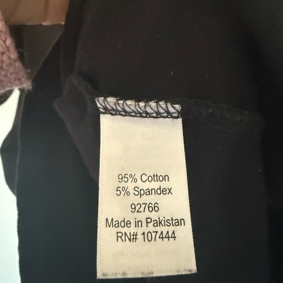 Jessica London Black Plus Size Short Sleeve Top Size 18/20 - Picture 3 of 4